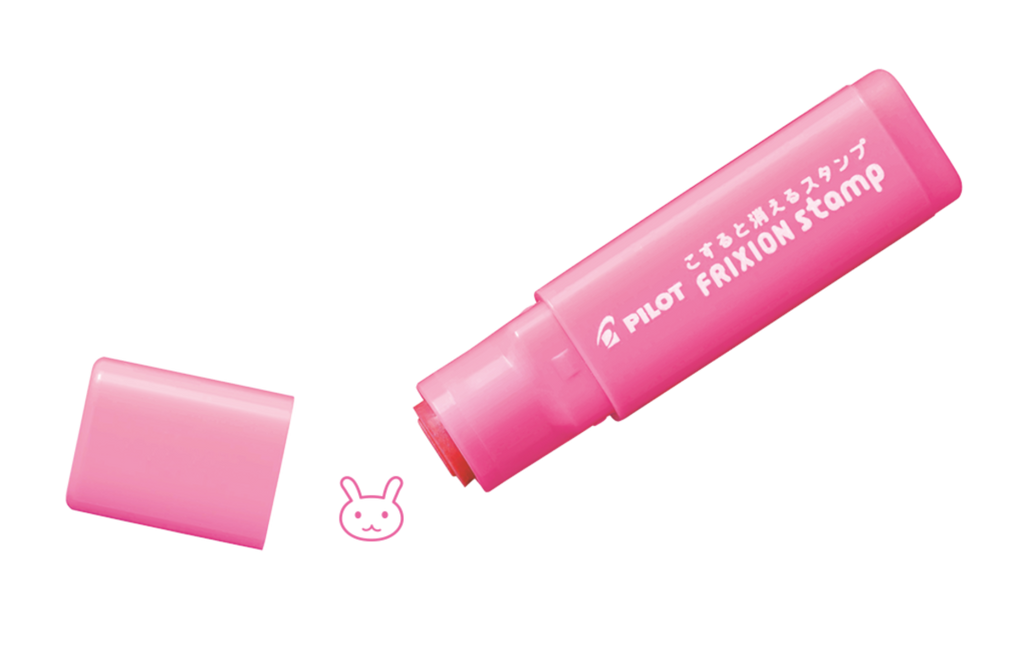 PILOT FriXion Erasable Stamp Flower Pink Box of 5