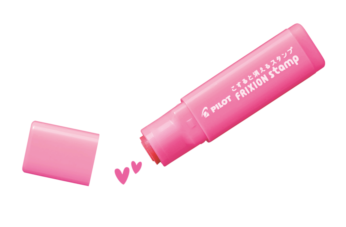 PILOT FriXion Erasable Stamp Paw Pink Box of 5