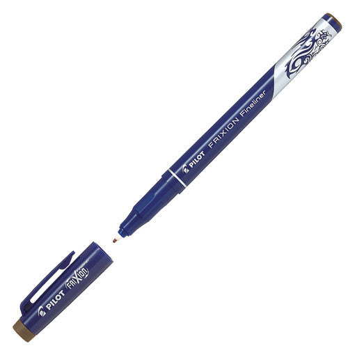 Pilot FriXion Fineliner Pen Brown Box of 12