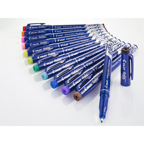 Pilot FriXion Fineliner Pen Brown Box of 12