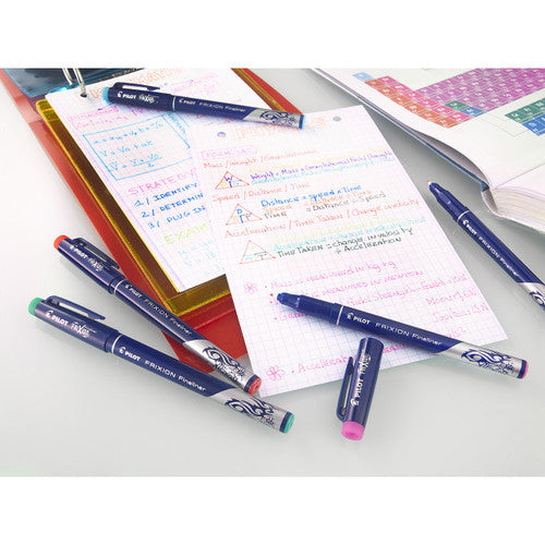 Pilot FriXion Fineliner Pen Yellow Box of 12