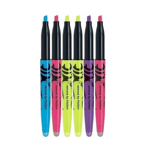 Pilot FriXion Light Erasable Highlighter Chisel Tip Assorted Pack of 6