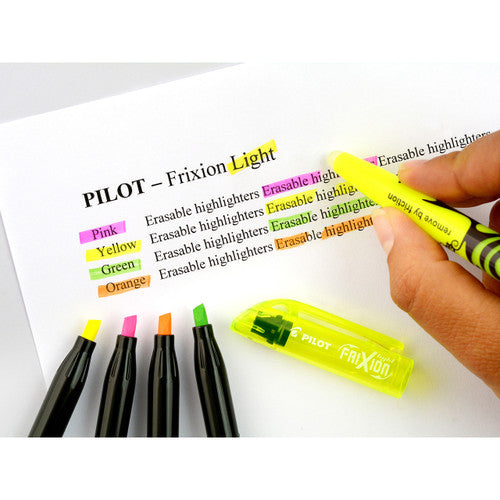 Pilot FriXion Light Erasable Highlighter Chisel Tip Assorted Pack of 6