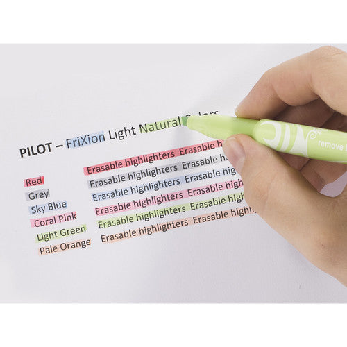 Pilot FriXion Light Erasable Highlighter Chisel Tip Natural Coral Pink Box of 12