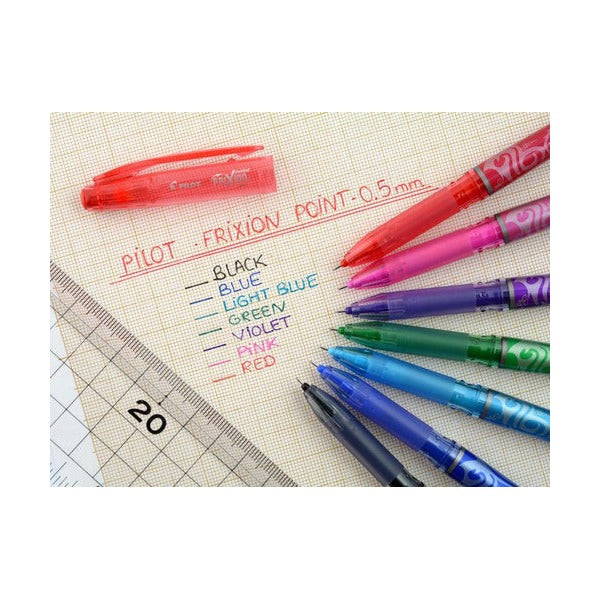 Pilot FriXion Point Erasable Gel Pen Extra Fine Blue Box of 12