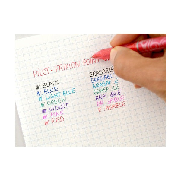 Pilot FriXion Point Erasable Gel Pen Extra Fine Green Box of 12