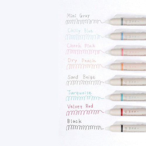 Pilot FriXion Waai Erasable Retractable Gel Pen Pastel Assorted Wallet of 8