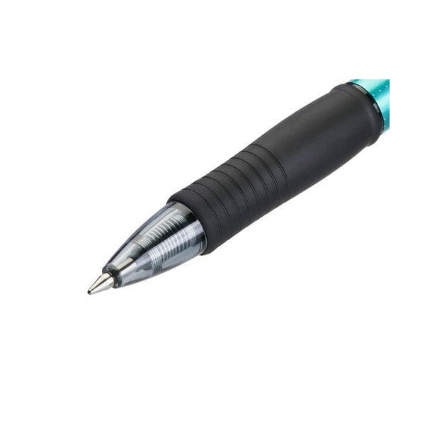 Pilot G-2 Penstylus Gel Pen 0.7mm Light Blue Barrel Black Ink Box of 12