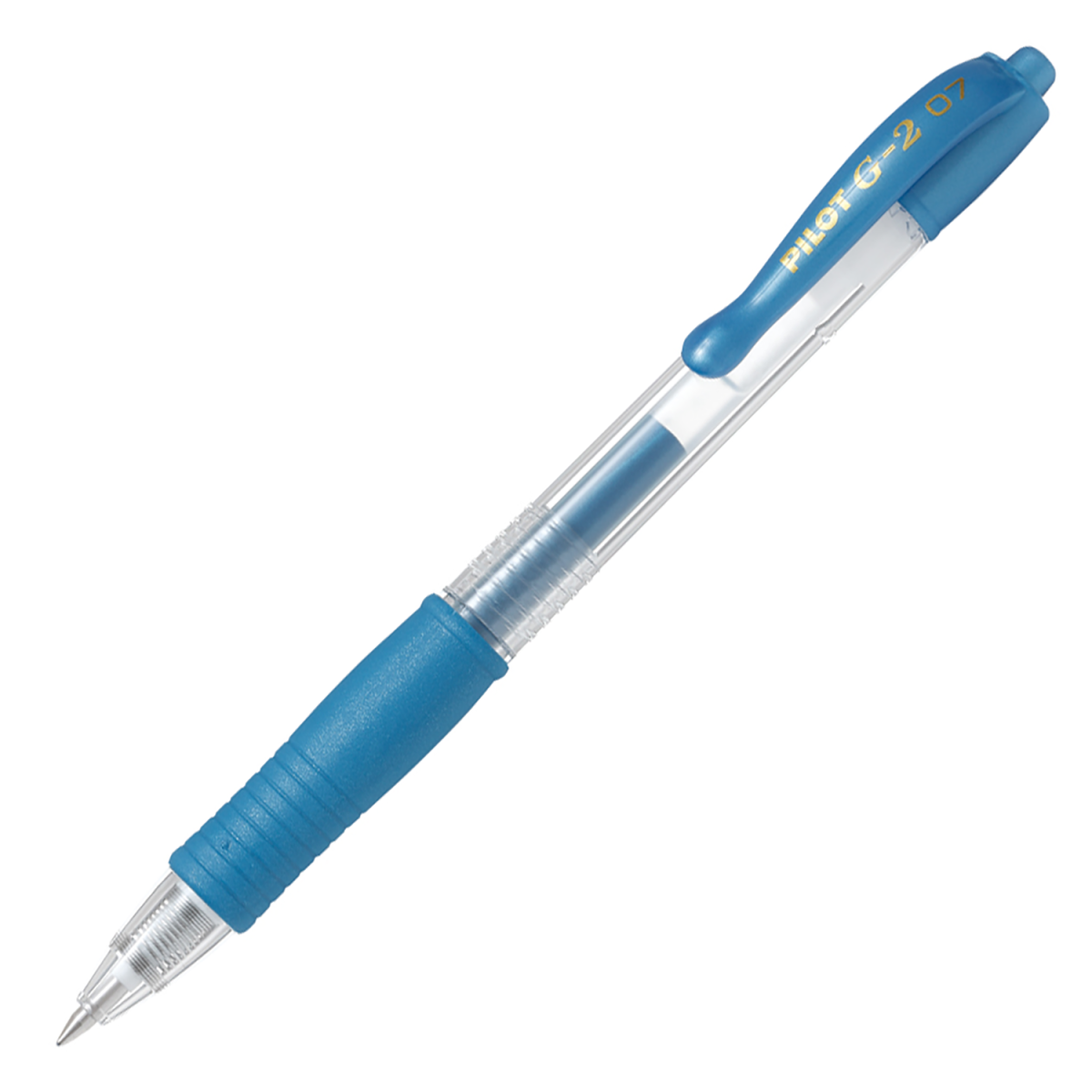 PILOT G-2 Retractable Gel Fine Metallic Blue Box of 12