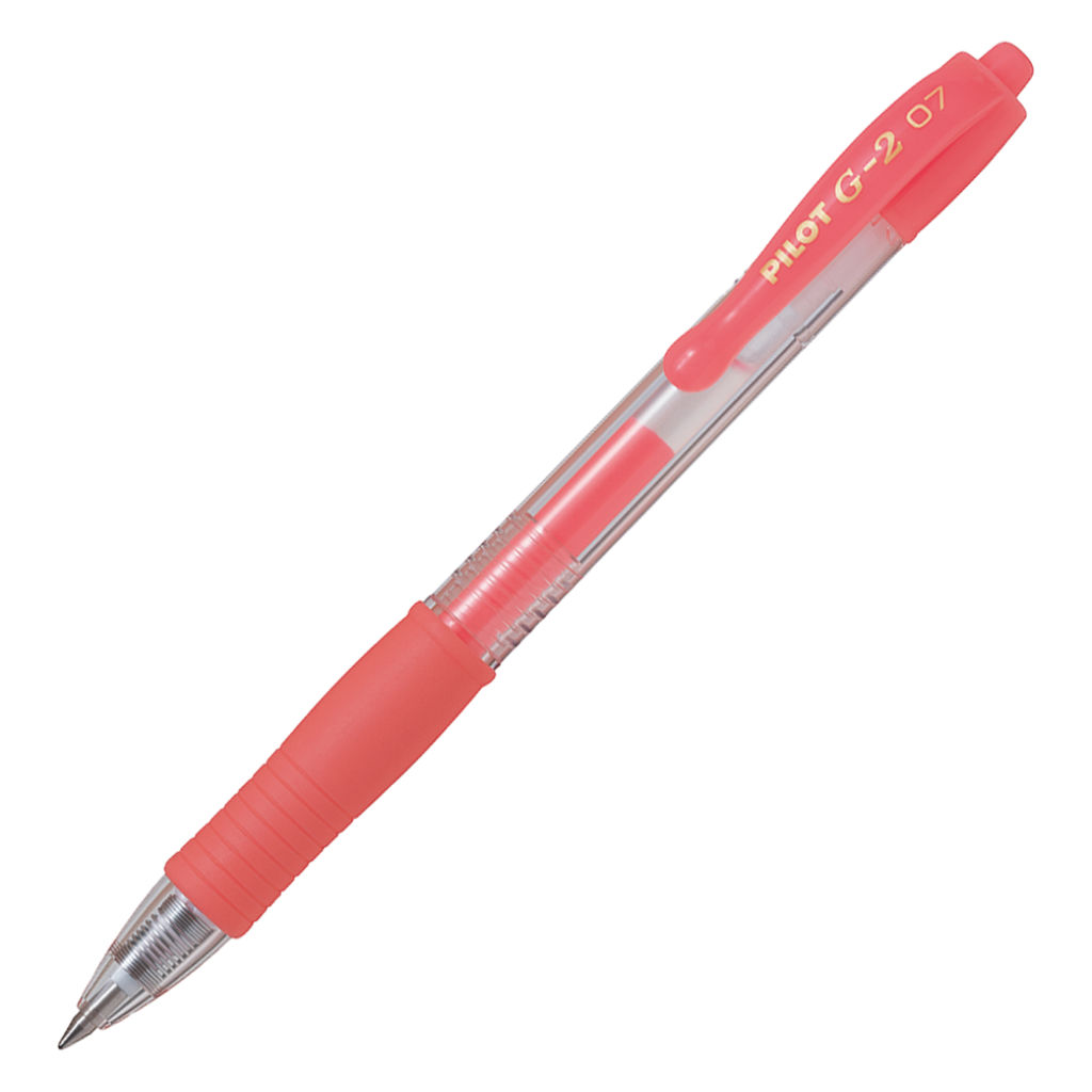 PILOT G-2 Retractable Gel Fine Neon Red Box of 12