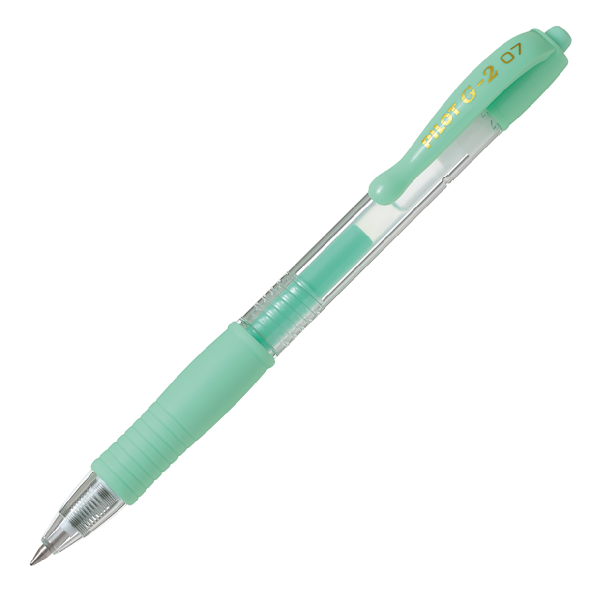 PILOT G-2 Retractable Gel Fine Pastel Green Box of 12