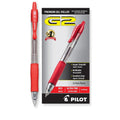 Pilot G-2 Retractable Gel Pen 0.38mm Red Box of 12