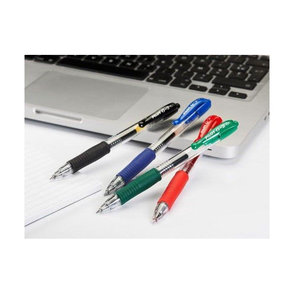 Pilot G-2 Retractable Gel Pen 0.5mm Black Box of 12