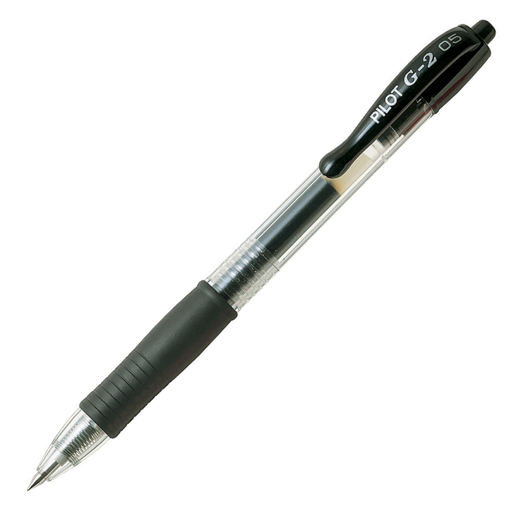 Pilot G-2 Retractable Gel Pen 0.5mm Black Box of 12