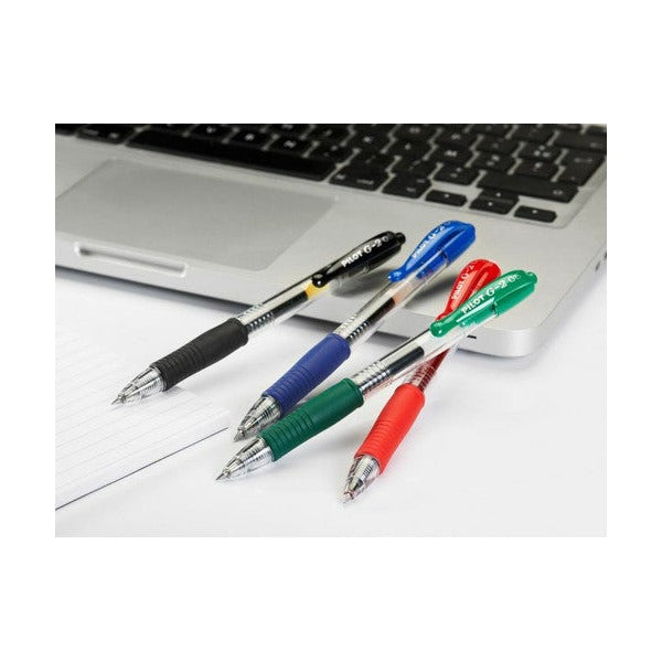 Pilot G-2 Retractable Gel Pen 0.5mm Blue Box of 12