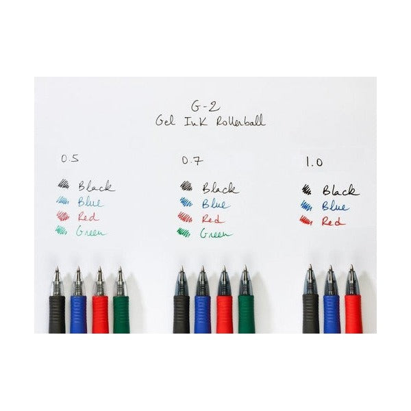 Pilot G-2 Retractable Gel Pen 0.7mm Blue Box of 12