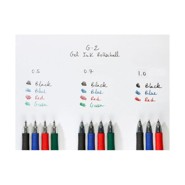 Pilot G-2 Retractable Gel Pen 0.7mm Light Blue Box of 12