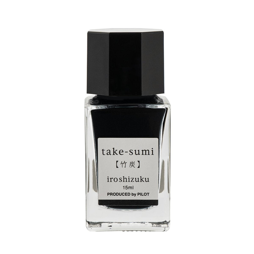 PILOT Iroshizuku 15ml Bottle Bamboo Charcoal (Take-sumi)