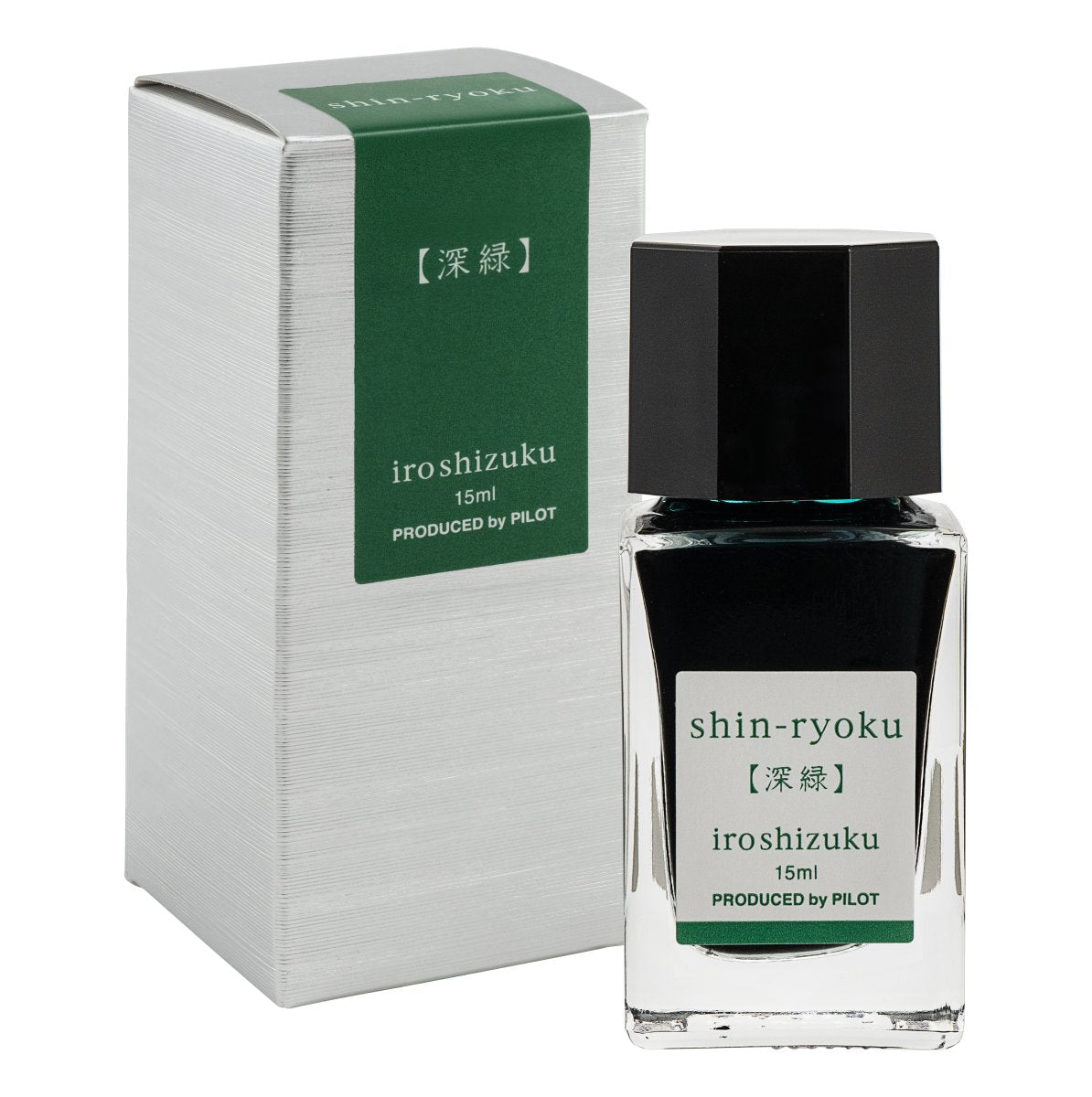 PILOT Iroshizuku 15ml Bottle Forest Green (Shin-ryoku)