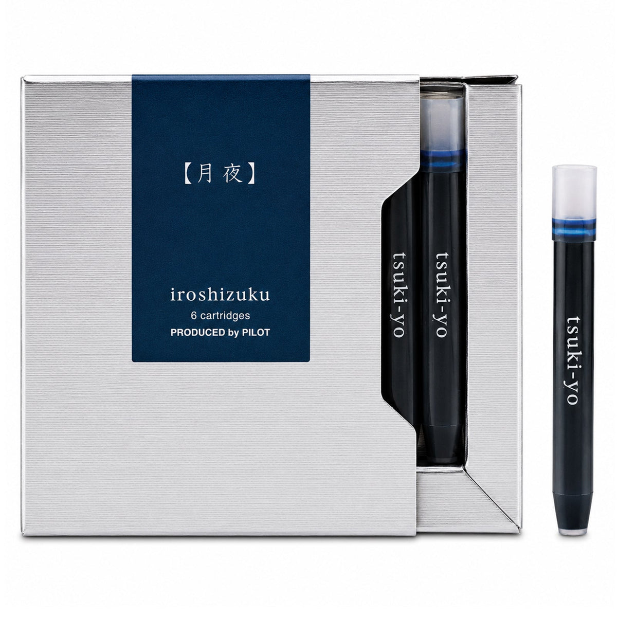 Pilot Iroshizuku Fountain Pen Ink Cartridge Moonlight (Tsuki-yo) Pack 6
