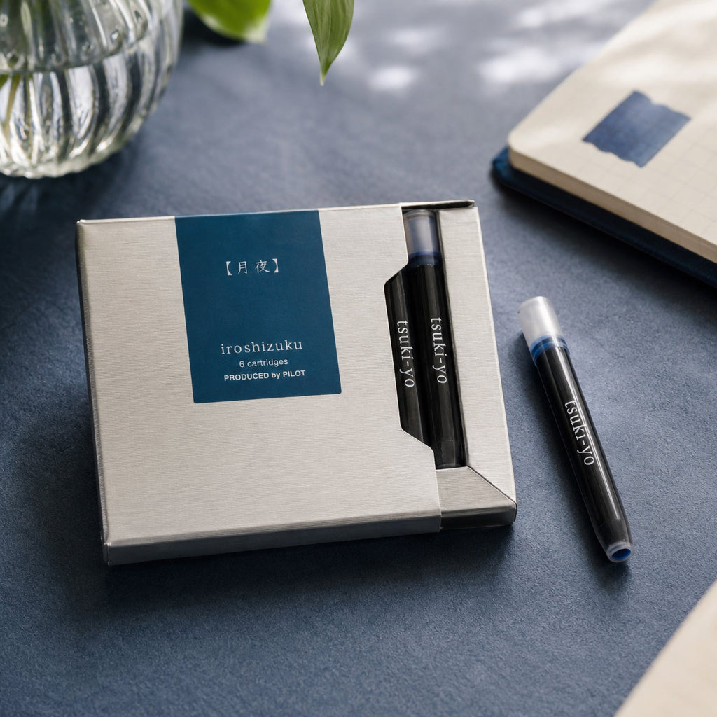 Pilot Iroshizuku Fountain Pen Ink Cartridge Moonlight (Tsuki-yo) Pack 6