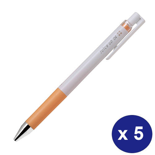 Pilot Juice Up Gel Pen 0.4mm Pastel Orange Box of 5