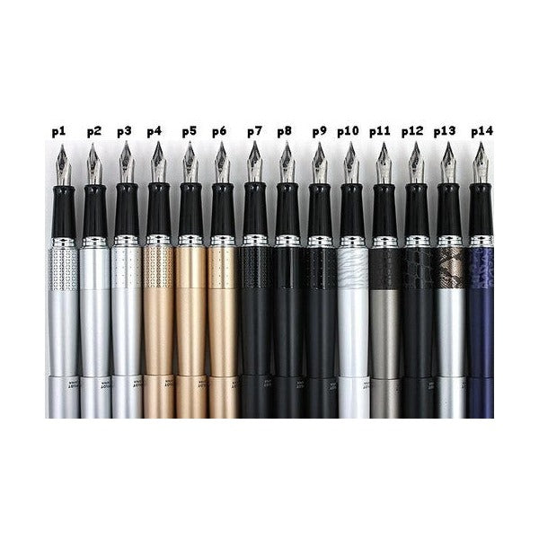 Pilot MR1 Classic Fountain Pen Silver Barrel Fine Nib