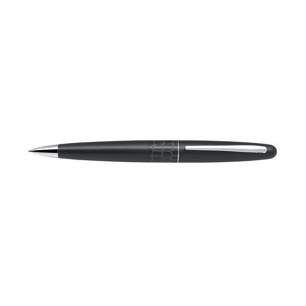 Pilot MR2 Premium Ballpoint Pen Medium Black Crocodile Barrel Black Ink