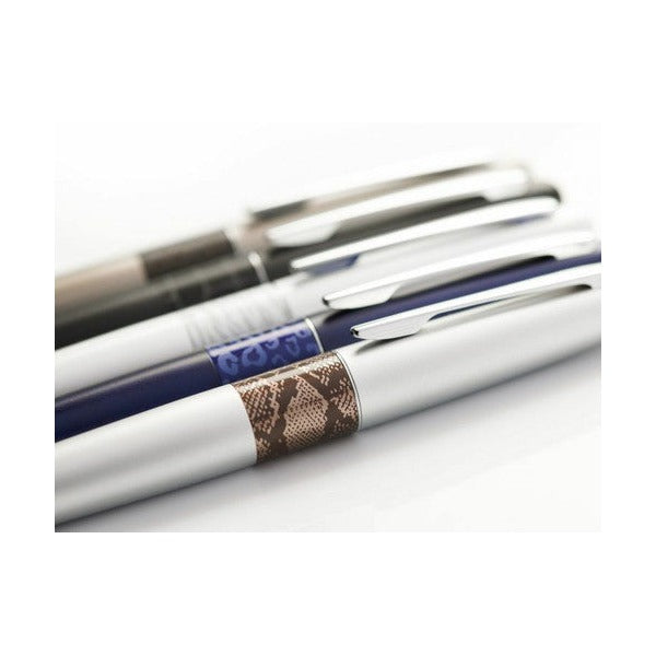 Pilot MR2 Premium Ballpoint Pen Medium Deep Purple Leopard Barrel Black Ink