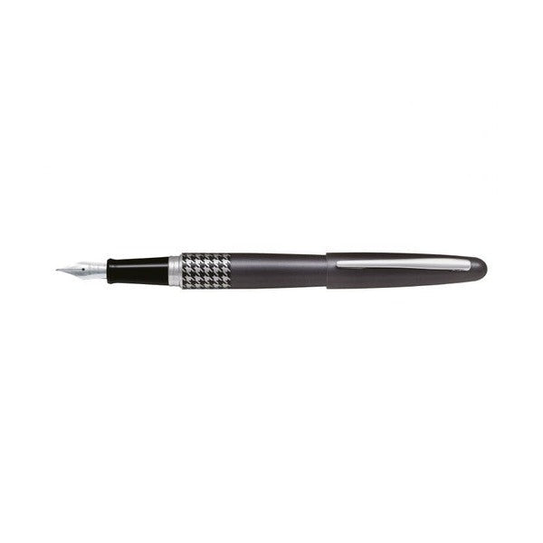 Pilot MR3 Retro Pop Fountain Pen Grey Houndstooth Barrel Fine Nib