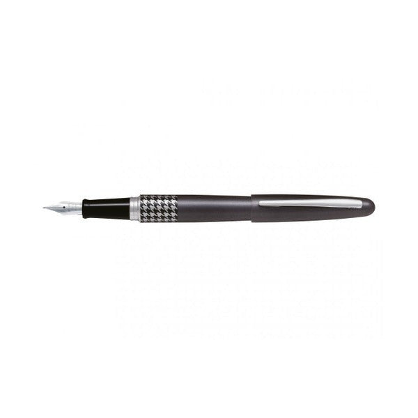 Pilot MR3 Retro Pop Fountain Pen Grey Houndstooth Barrel Medium Nib