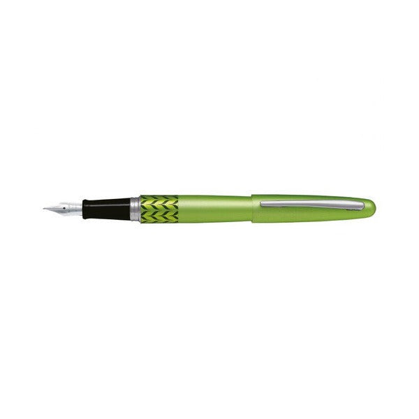 Pilot MR3 Retro Pop Fountain Pen Light Green Marble Barrel Medium Nib