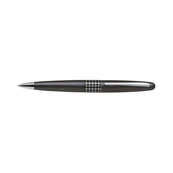Pilot MR3 Retro Pop Premium Ballpoint Pen Medium Grey Houndstooth Black Ink