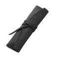 Pilot Pensemble 1 Pen Leather Pouch Roll Black and Grey