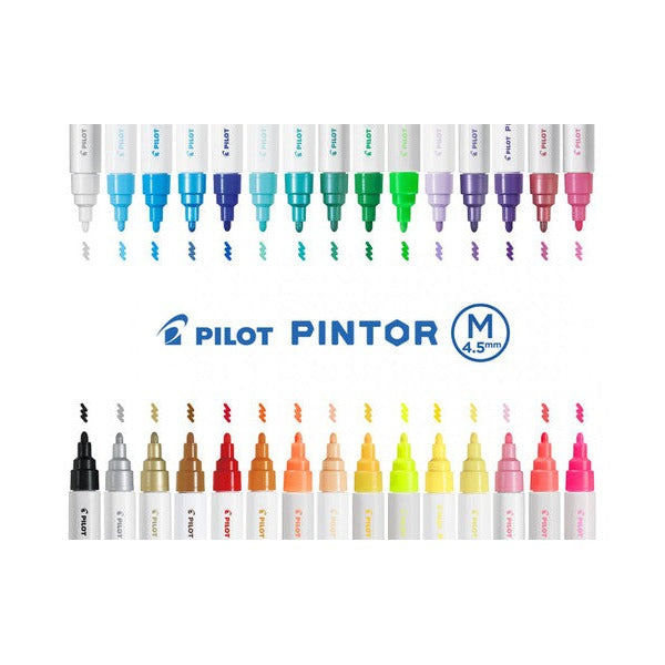 Pilot Pintor Marker Medium Neon Orange Box of 6