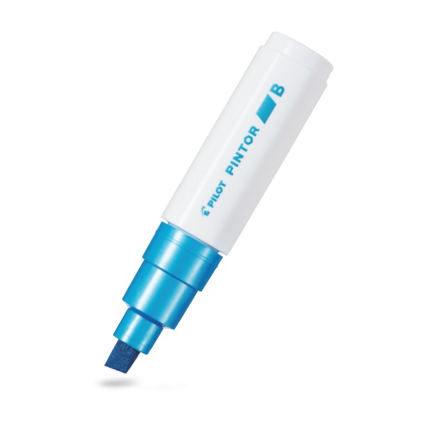 Pilot Pintor Paint Marker Broad Chisel Tip Metallic Blue