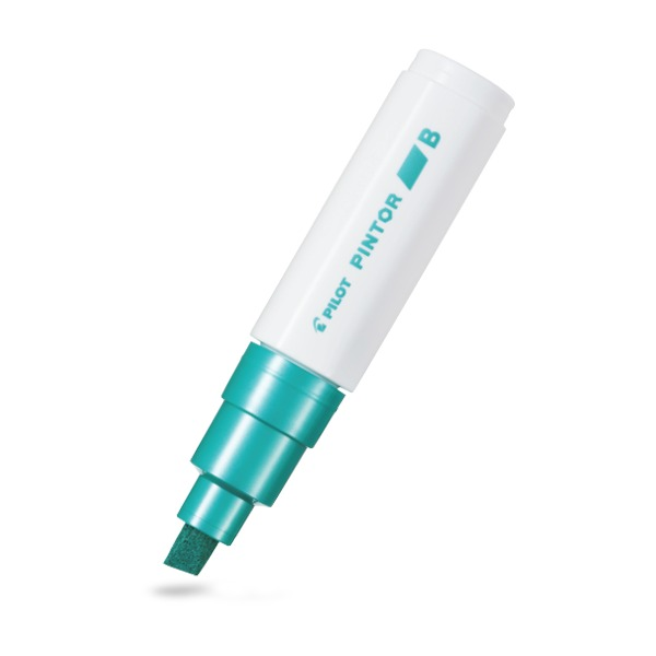 Pilot Pintor Paint Marker Broad Chisel Tip Metallic Green