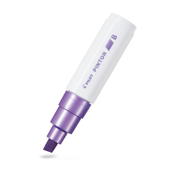 Pilot Pintor Paint Marker Broad Chisel Tip Metallic Violet