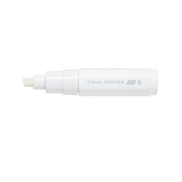Pilot Pintor Paint Marker Broad Chisel Tip White