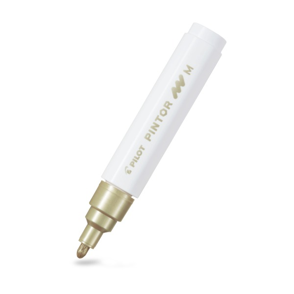 Pilot Pintor Paint Marker Medium Tip Gold