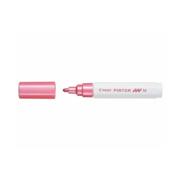 Pilot Pintor Paint Marker Medium Tip Metallic Pink