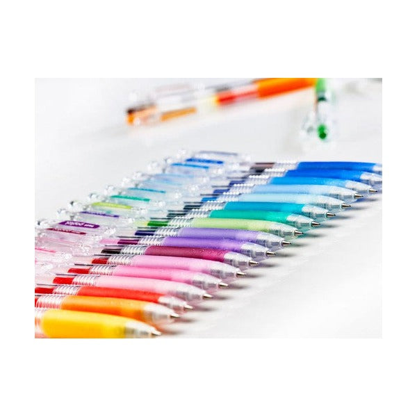 Pilot Poplol Retractable Gel Pen 0.7mm Metallic Violet Box of 12