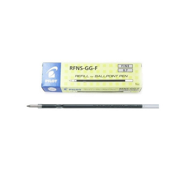 Pilot Retractable Ballpoint Refill 0.7mm Black Box of 12