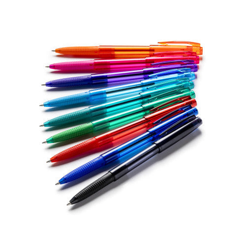 Pilot Super Grip G Stick Ballpoint Pen Medium Violet Box of 12