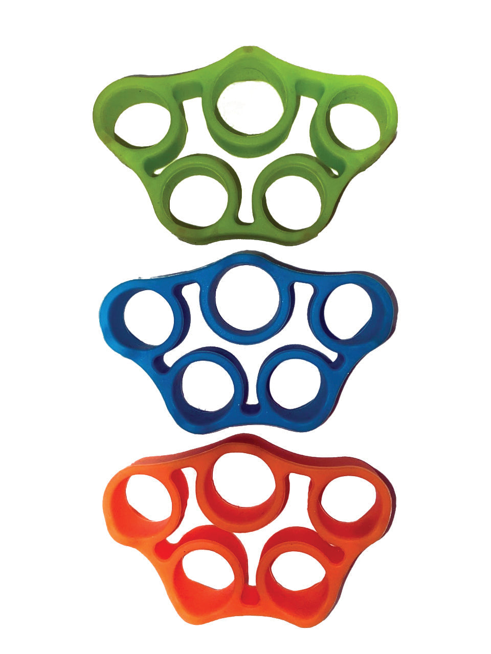 Hand Strengthener Set of 3 Graded Resistance 2.9 to 5kg