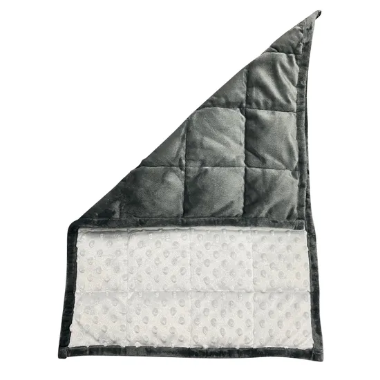 Weighted Lap Pad 2.3kg Grey Velour