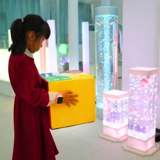 Bubble Tube 183cm with Extra Large Remote Cube Kit