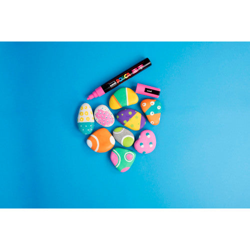 Posca PC-8K Paint Marker Pen Chisel Bold Assorted Wallet of 16