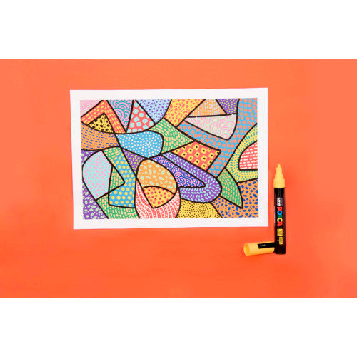 Posca PC-8K Paint Marker Pen Chisel Bold Assorted Wallet of 16