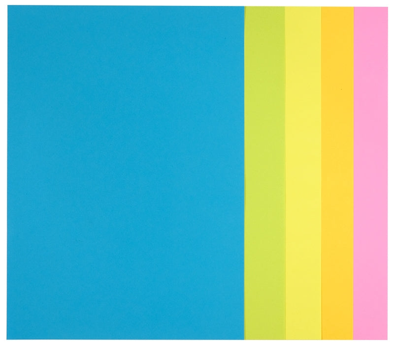Rainbow Office Paper A4 75gsm Fluoro Assorted Pack of 500